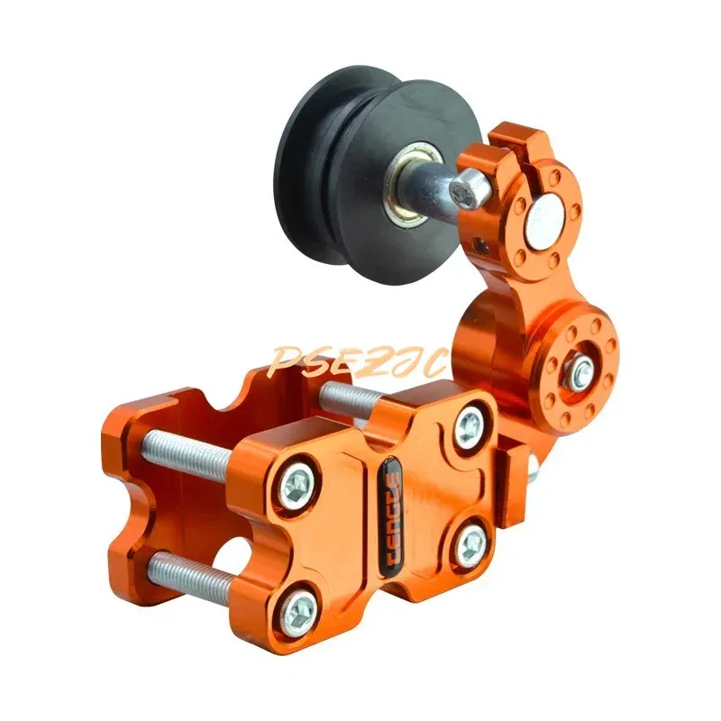 Color: Red - Motorcycle Chain Automatic Adjustment Modification Accessories Tensioner Chain Adjuster Chain Tightener