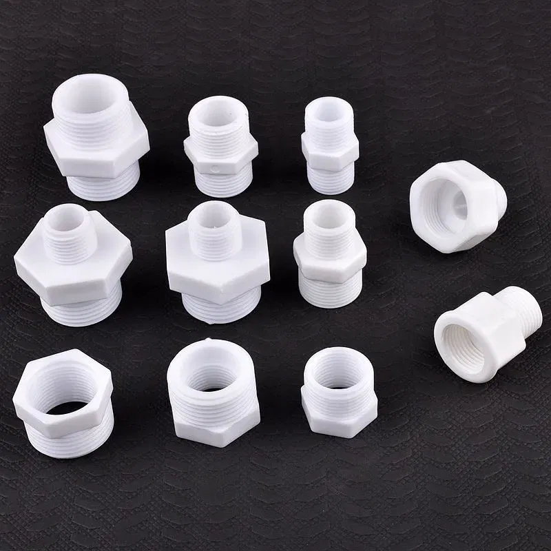 Color: Silver, Diameter: 1/2'' - 1~20pcs 1/2" 3/4" 1" Male/Female Thread Bushing Connector Equal/Reducer Nipple Joint Aquarium? Tank Garden Water Pipe Connector