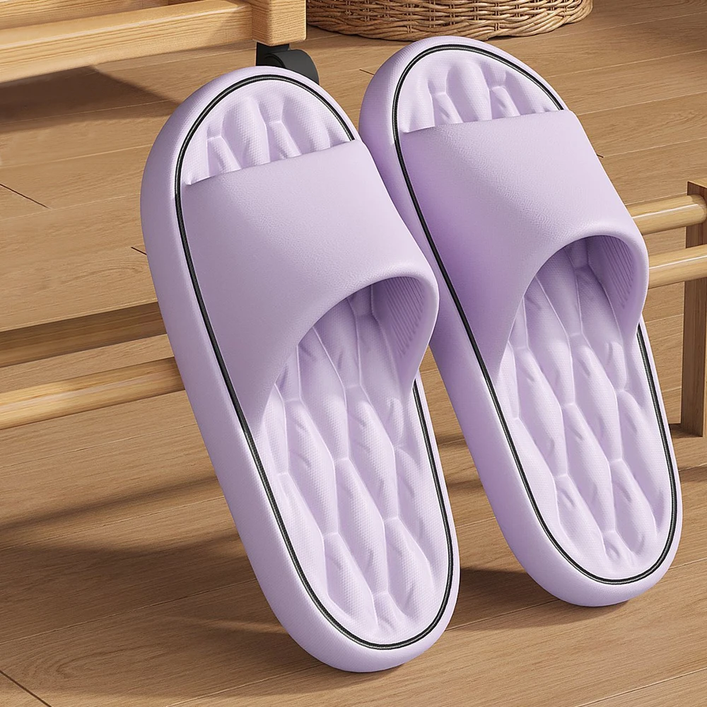 Color: Brown, Shoe Size: 40-41, Ships From: CHINA - BASATU Fashion Summer Cartoon Home Shoes Non-slip Soft Slides Lithe Comfort Sandals Men Women Couple Slippers Trendy Slippers