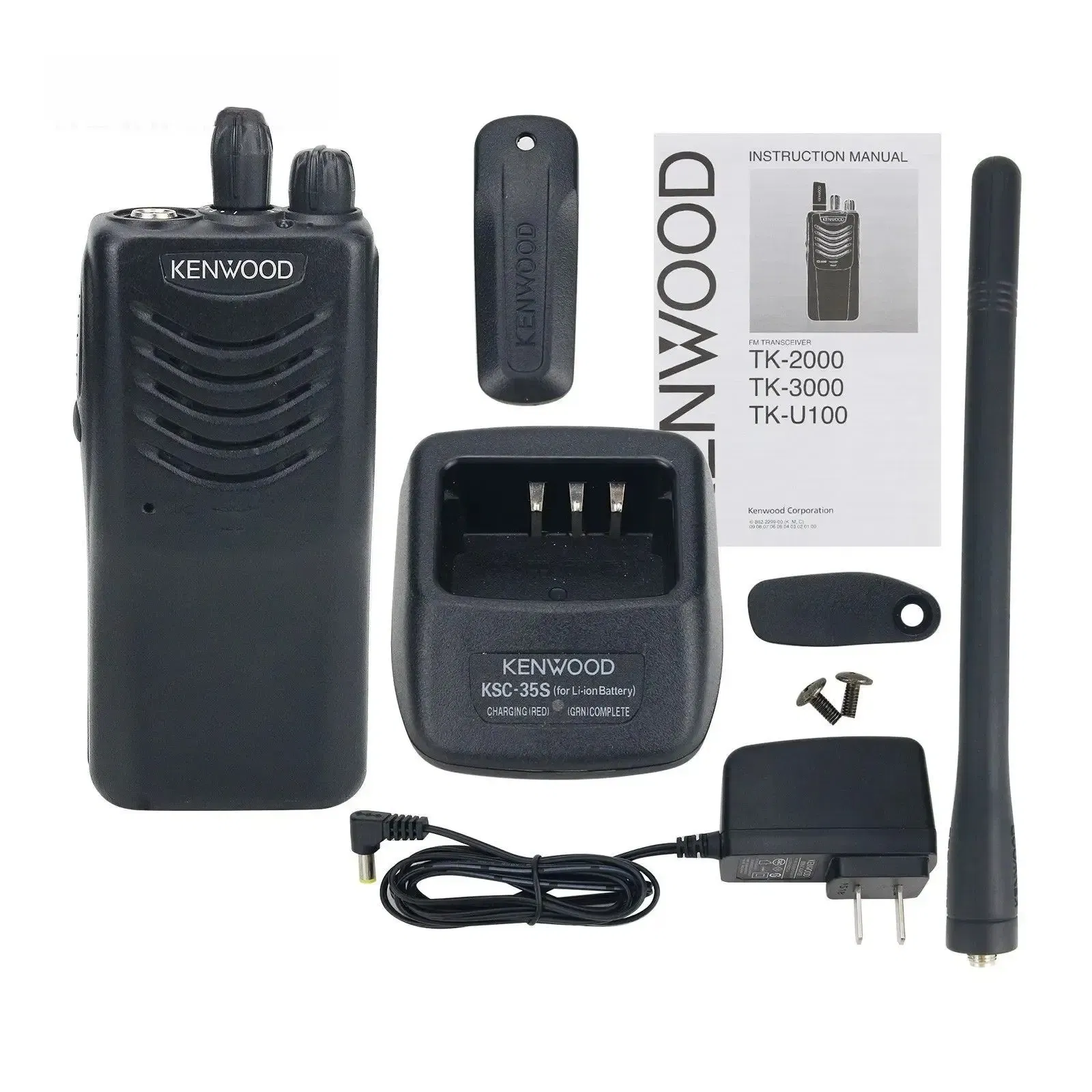 Color: Red, Plug standard: Australia Standard, Ships From: CHINA - Top TK2000 TK-3000 VHF UHF 16CH Handheld Transceiver 5W Portable Walkie Talkie