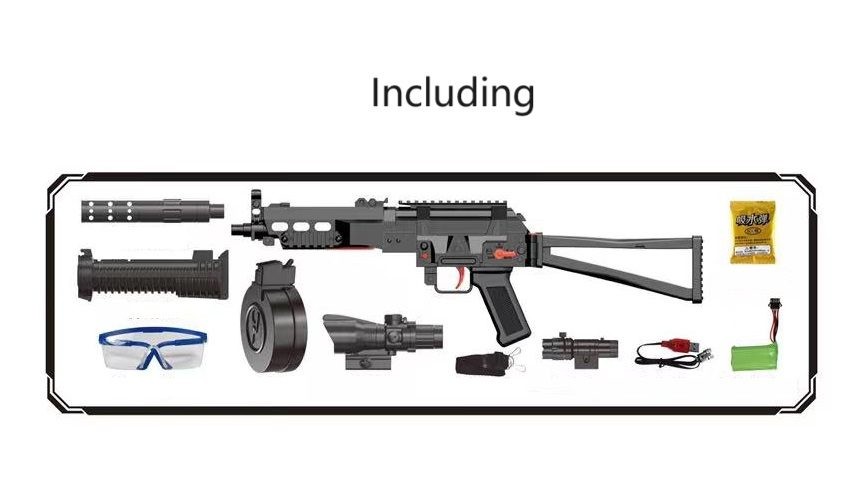 LC Kids Electric Bison SMG/ Rifle - Gel Blaster