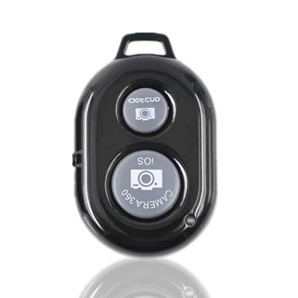 Color: WHITE - Smartphone Bluetooth Shutter Release Wireless Remote Control Mobile Phone for iPhone 15 14 Huawei Samsung Xiaomi HTC Vivo Selfie