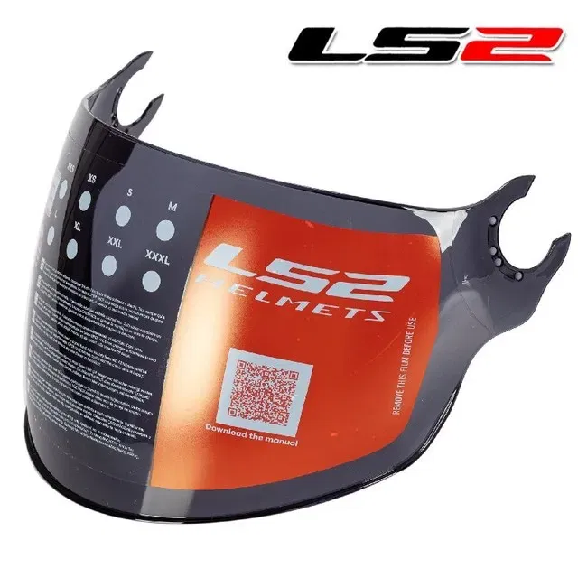 Color: Beige - LS2 AIRFLOW helmet wind shield LS2 OF 562 helmet visor replacement parts