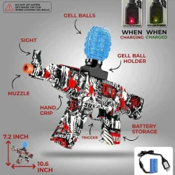 Electric Gel Blaster Mini M416 Toy Gun