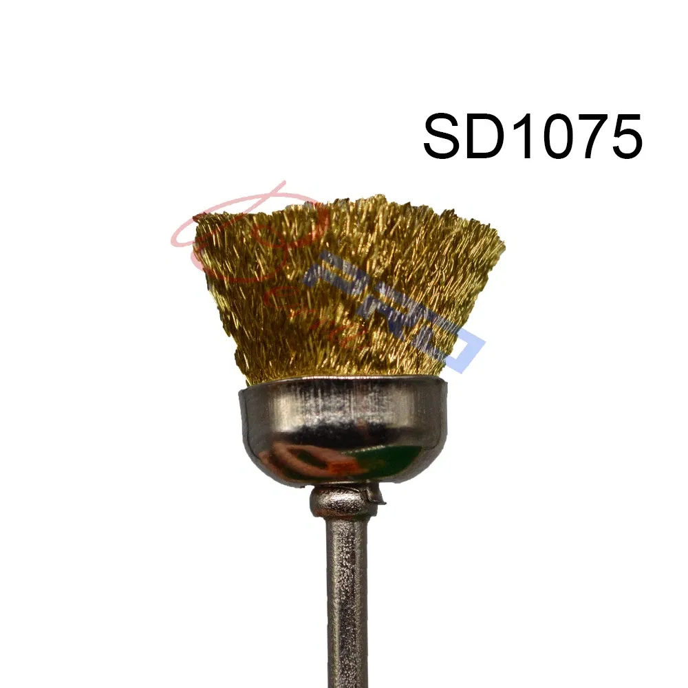 Color: light green - RolinStar 1pcs Steel Wire Wheel Buffing Drill bit Rotary Tools Grinder Welding clean Cups for Metal Rust Removal wool Brush