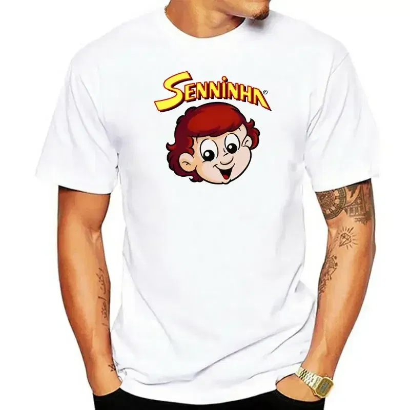Color: Beige, Size: M - ayrton senna senninha Short Sleeve Hip Hop Tee T-Shirt top tee Men T Shirt Cotton Print Shirts