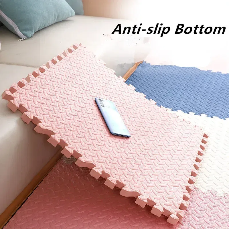 Color: multi - Baby Mat 6PCS 30x30cm Tatame Play Mats Thick 2.5cm Baby Game Mat Tatames Foot Mat Floor Mat Puzzle Mat Playmat Baby Playroom Mat