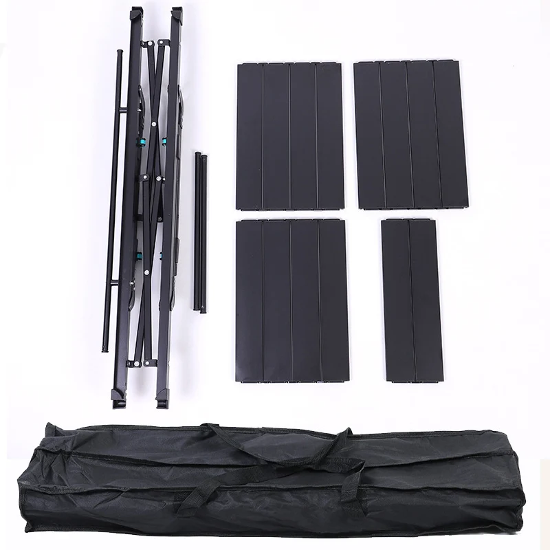 Color: Deep Purple, Ships From: CHINA - Multi-Functional IGT Table Camping Stove Table Extendable Wood Desktop Table Outdoor Cooking Equipment Foldable Portable