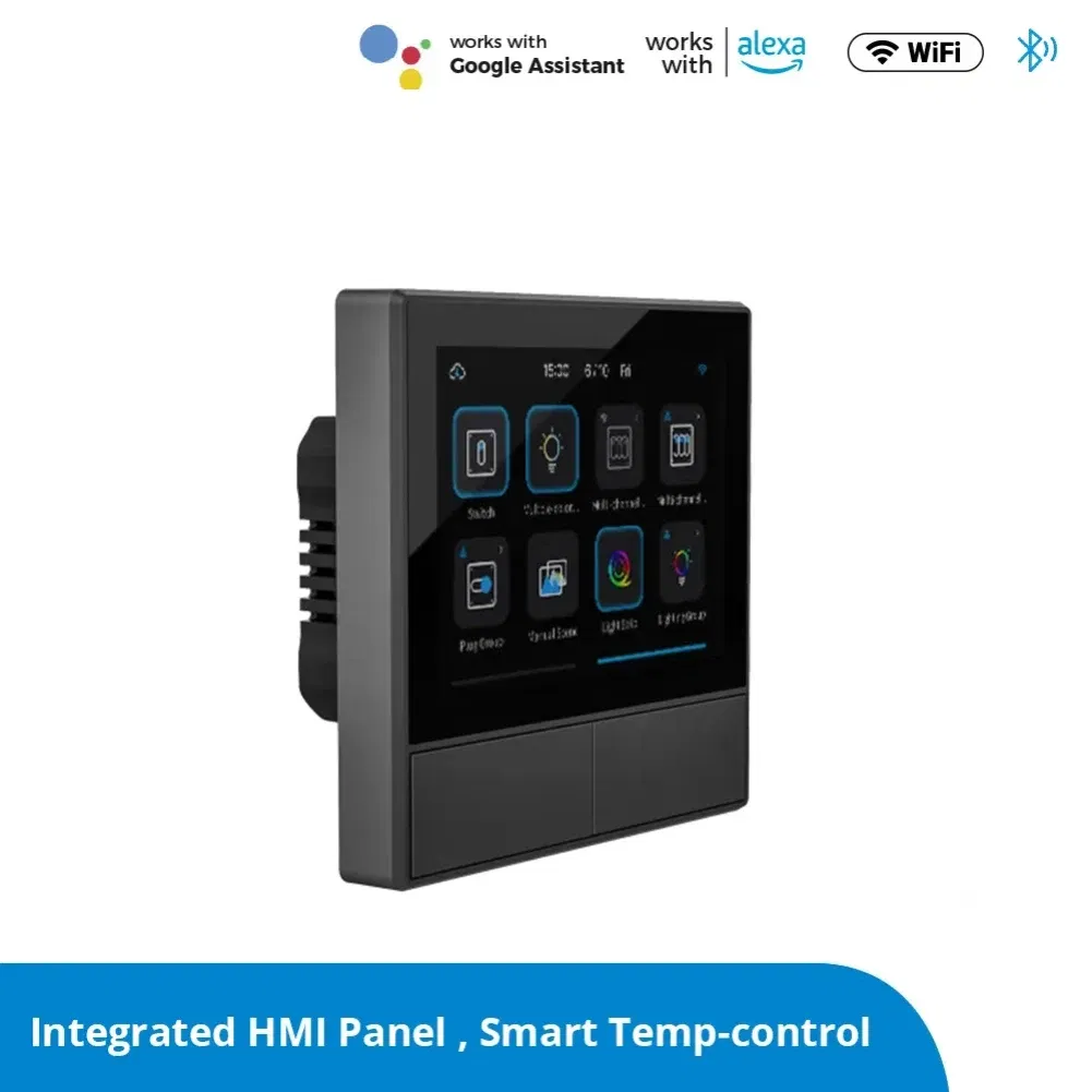 Color: Red, Ships From: CHINA - New! NSPanel Pro Smart Home eWeLink Control Panel Smart Scene Wall Switch Home Automation Thermostat VIa Alexa Alice Google