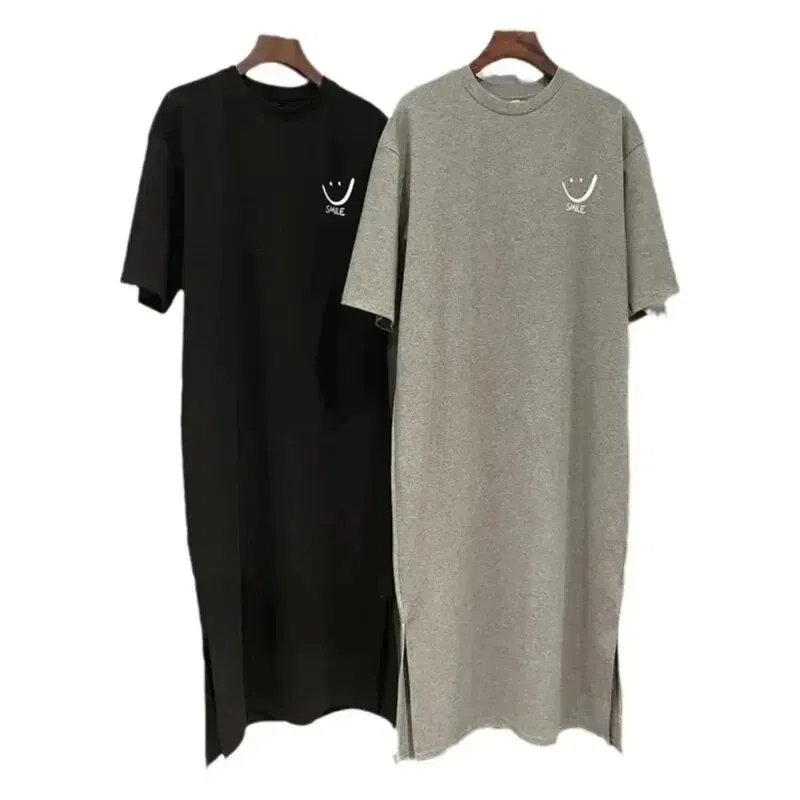 Size: L, Color: WHITE - Women's Summer New Short Sleeved T-shirt Dress Loose Mid Length Over Knee Dress
