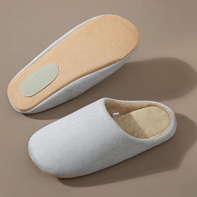 Color: Grape, Shoe Size: 40-41, Ships From: CHINA - Asgard Women Warm House Slippers Winter 2024 New Silent Flat Bedroom Slides Indoor Cozy Fur Women Cotton Shoes Men Fuzzy Slipper