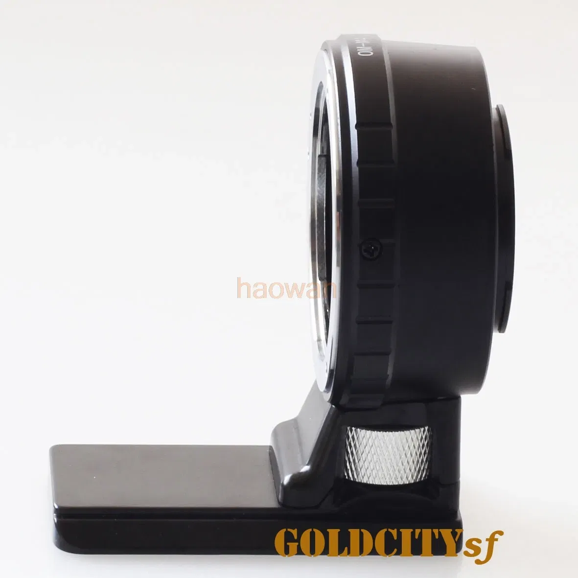 Color: black - OM-m43 Adapter ring with tripod stand for olympus om Lens to M4/3 G1 G7 GH1 GF1 GF3 GF7 GF6 GH4 GM1 GX7 GX8 EM5 EM1 EM10 camera