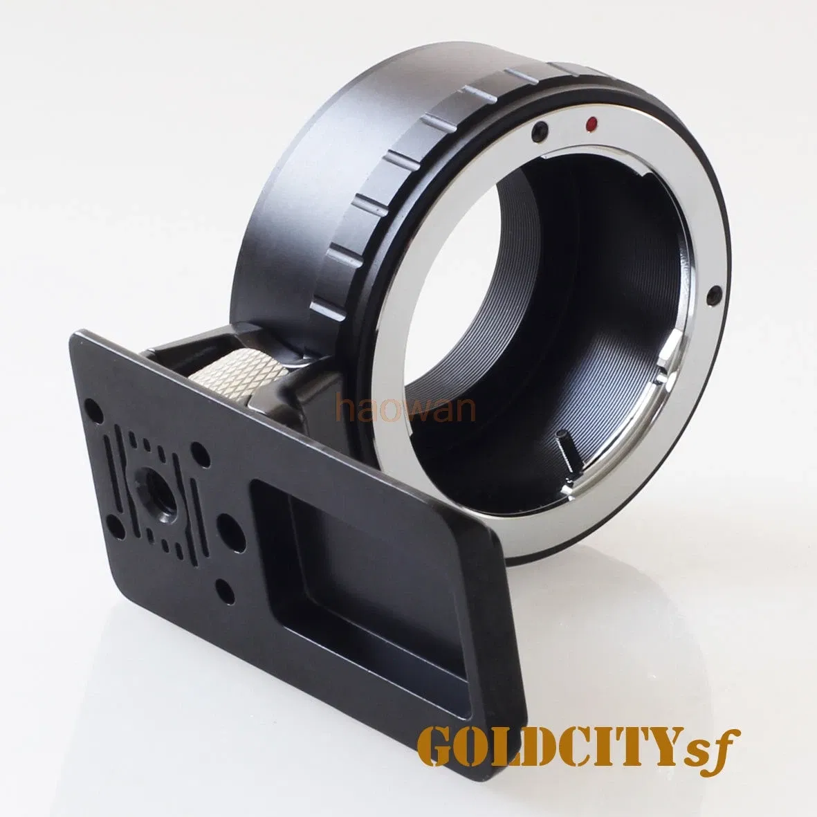Color: black - OM-m43 Adapter ring with tripod stand for olympus om Lens to M4/3 G1 G7 GH1 GF1 GF3 GF7 GF6 GH4 GM1 GX7 GX8 EM5 EM1 EM10 camera
