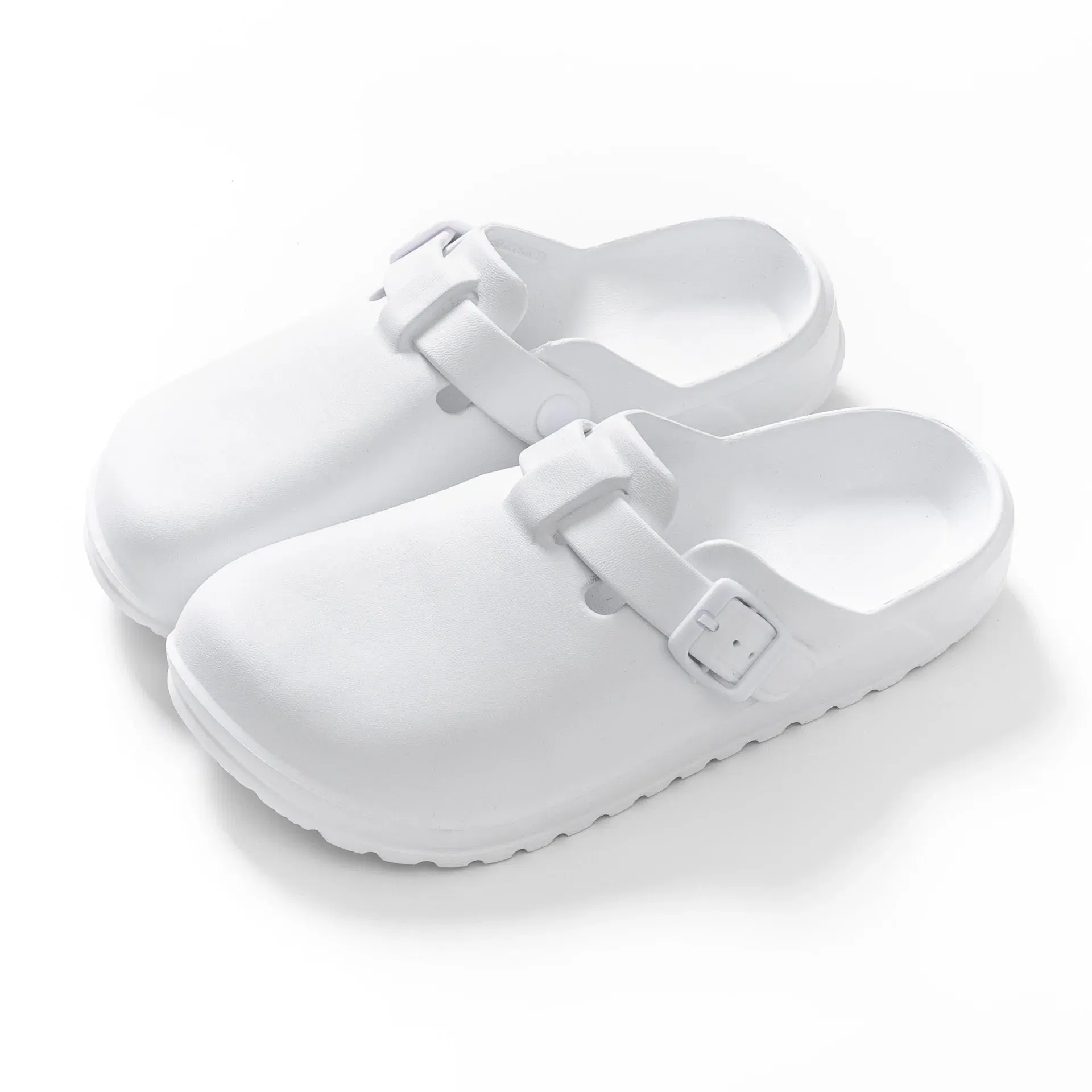 Color: BRONZE, Shoe Size: 40 - Eyriphy Women Clogs Slippers Men Working Shoes Nurses Soft Eva Slides Anti-Slip Lab Waterproof Medical Slippers Fashion Sandals
