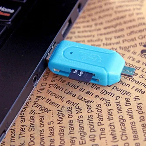 Color: Yellow - Pen Drive 2 in 1 USB OTG Card Reader High Speed Flash Drive Real Capacity Memory Stick Suit For Phone ofertas con envio gratis