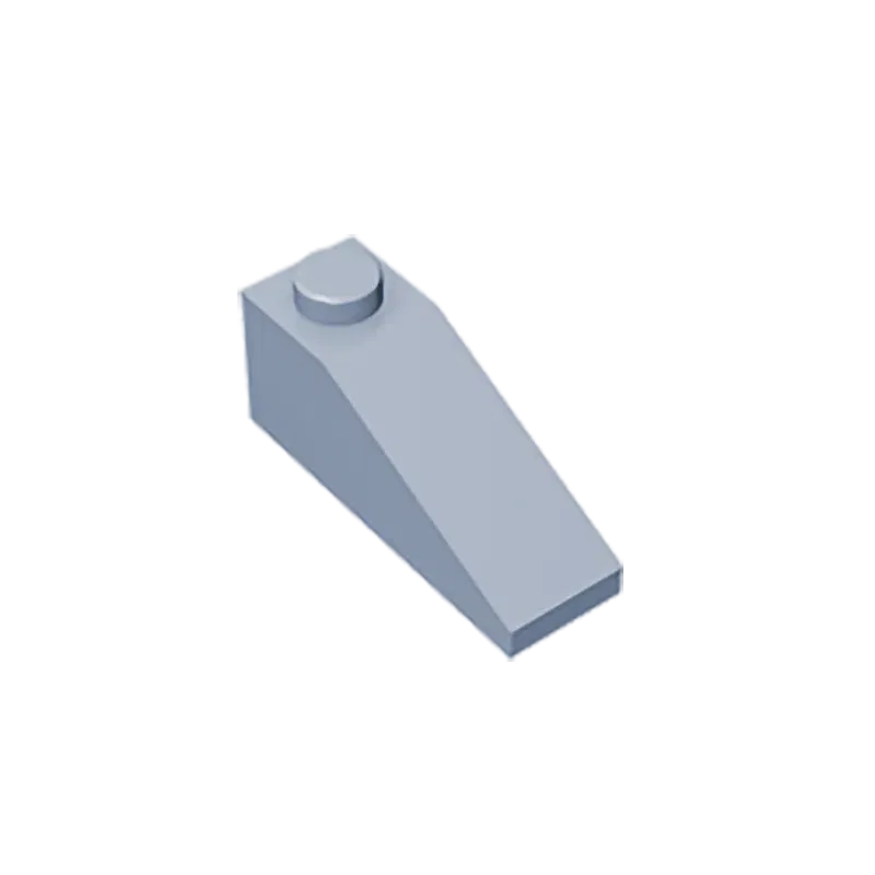 Color: Light  Blue - Gobricks GDS-586 Slope 33 3 x 1 compatible with lego 4286 pieces of children's toys Building Blocks Technical Assembles
