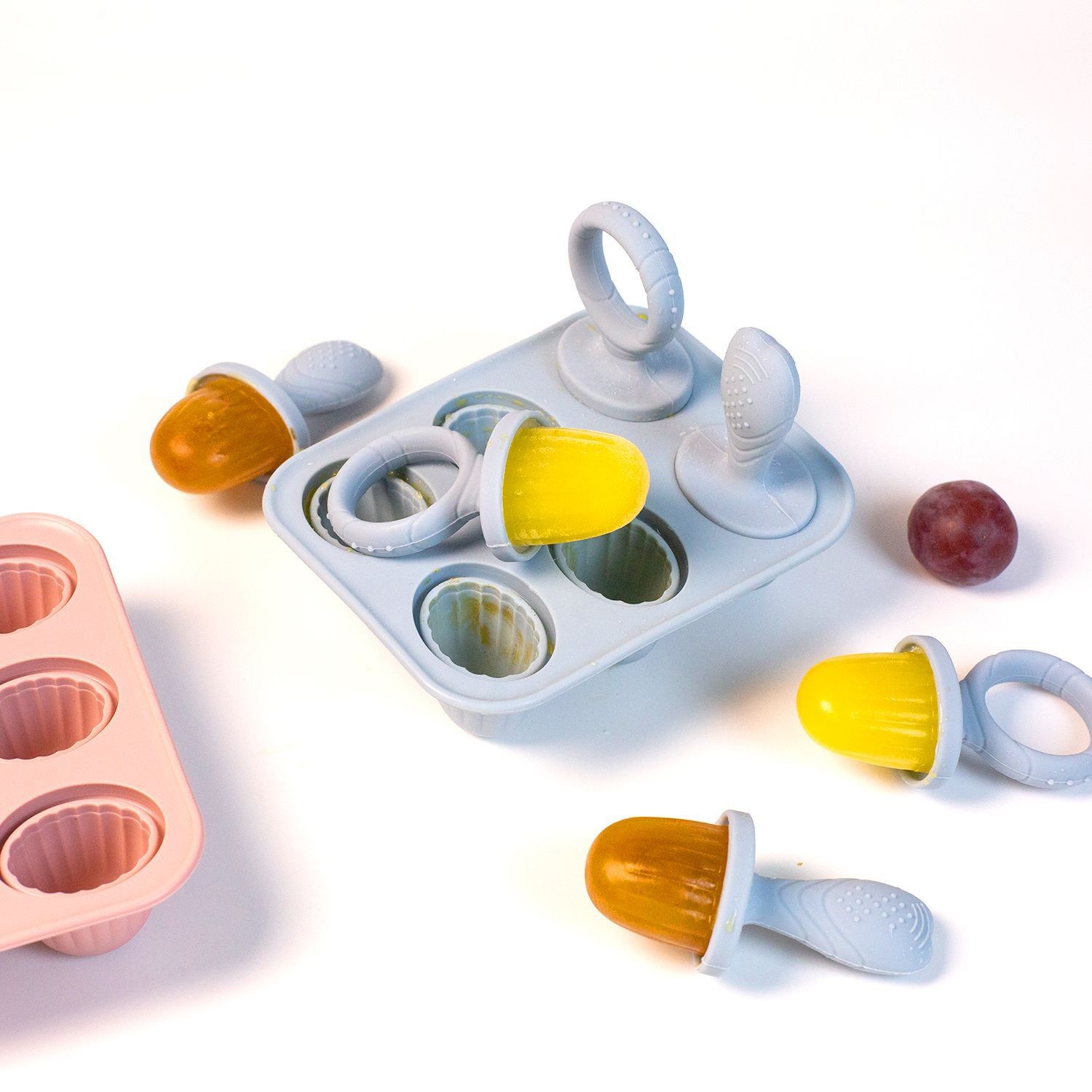 Zyan Silicone Baby Ice Cream Mould | Mini Ice Lolly Maker | BPA-Free