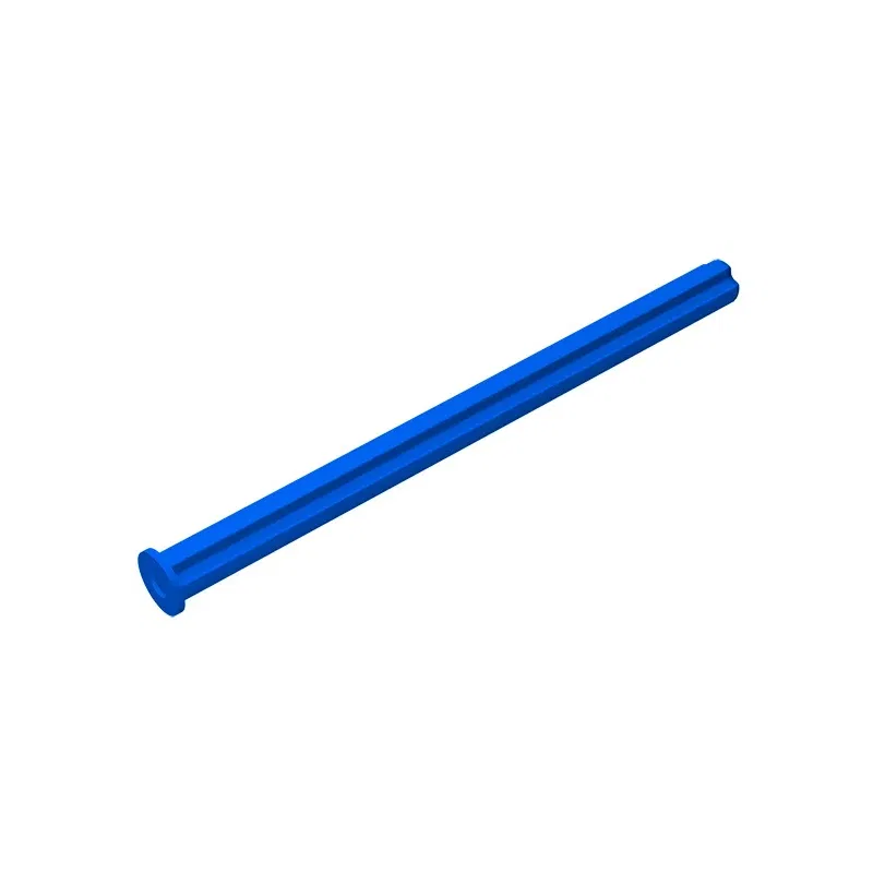 Color: Blue - Gobricks GDS-885 Technical, Axle 8 with Stop compatible with lego 55013 DIY Educational Building Blocks Technical