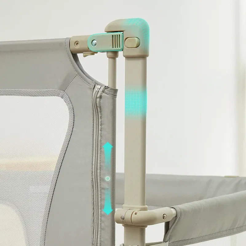 Color: Red, Ships From: Russian Federation - IMBABY Baby Safety Barrier Liftable Protective Side Bed 3 in 1 Baby Crib Portable Bed Rail Guard Sleeping Space for Baby Nest