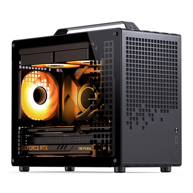 JONSBO Z20 White Black MATX ATX Chassis 20L Detachable Handle PC Case 163mm Air-Cooled Graphics Card Type-C Desktop Case
