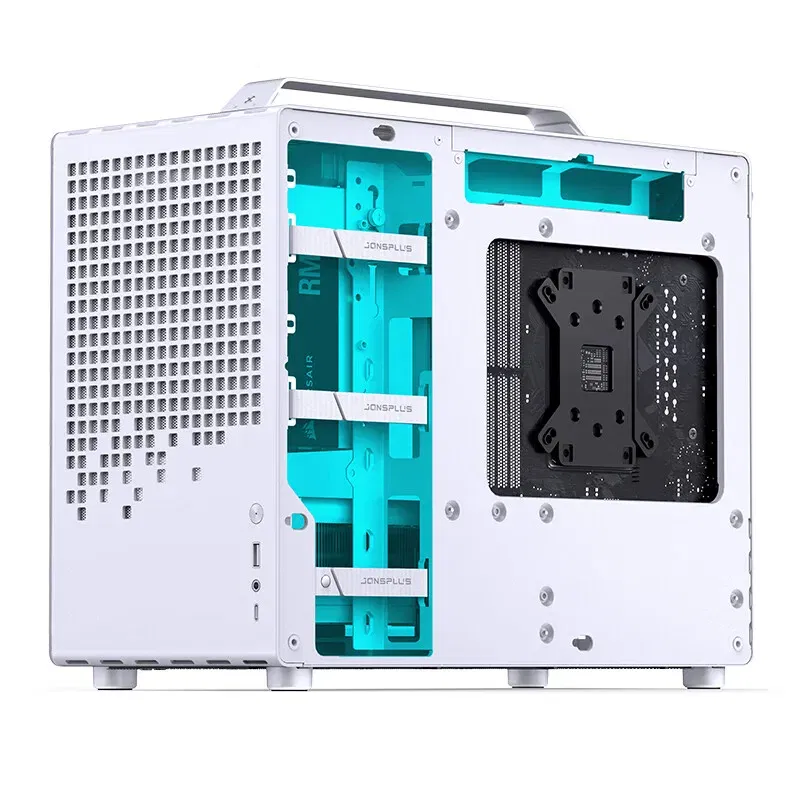 JONSBO Z20 White Black MATX ATX Chassis 20L Detachable Handle PC Case 163mm Air-Cooled Graphics Card Type-C Desktop Case