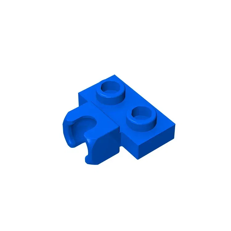Color: Clear - MOC PARTS GDS-850  Plate, Modified 1 x 2 with Small Tow Ball Socket on Side compatible with lego 14704 pieces of children's toys