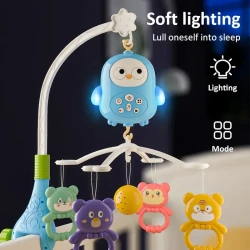 Infant Baby Music Rotating Bed Bell Toy