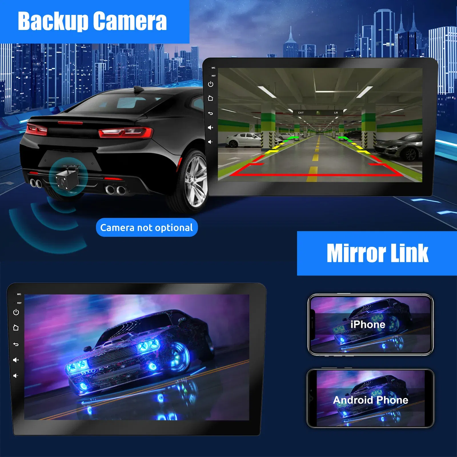 Color: Silver, Ships From: CHINA - ?‹ESSGOO Car Radio 2 Din 7"/9"/10" Carplay Auto Android 13 Mp5 Universal WIFI GPS Car Radio Multimedia Video Player FM Car Stereo