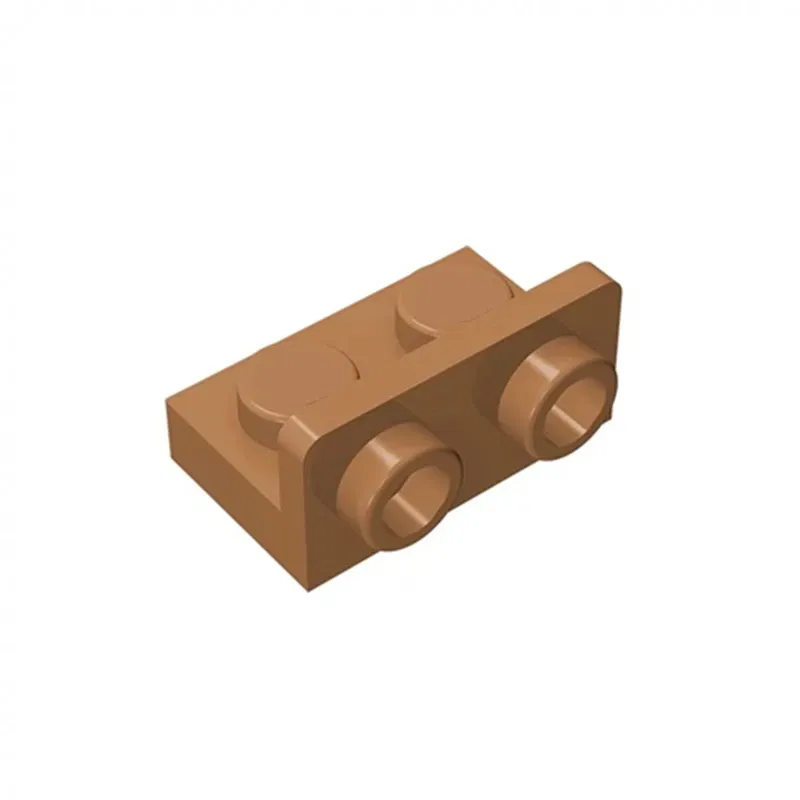 Color: Medium Dark Flesh, Size: S, Ships From: CHINA - 30PCS ANGULAR PLATE 1.5 BOT. 1X2 1/2 Compatible 99780 Plate Modified Self-Locking Bricks Building Blocks Toys Accessories