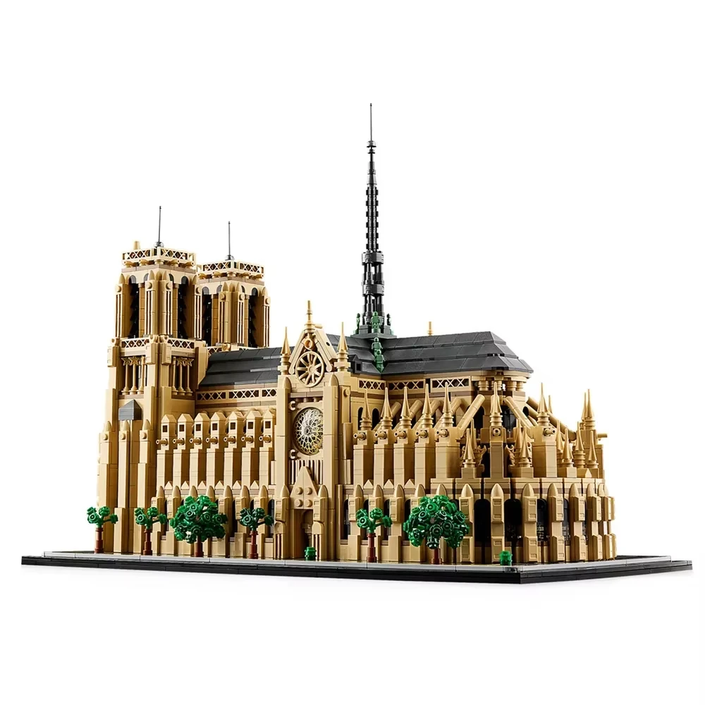 Kalein 4383pcs Notre Dame Cathedral Building Model Building Blocks Adult Collection Set Toys for Boys and Girls Birthday Gifts