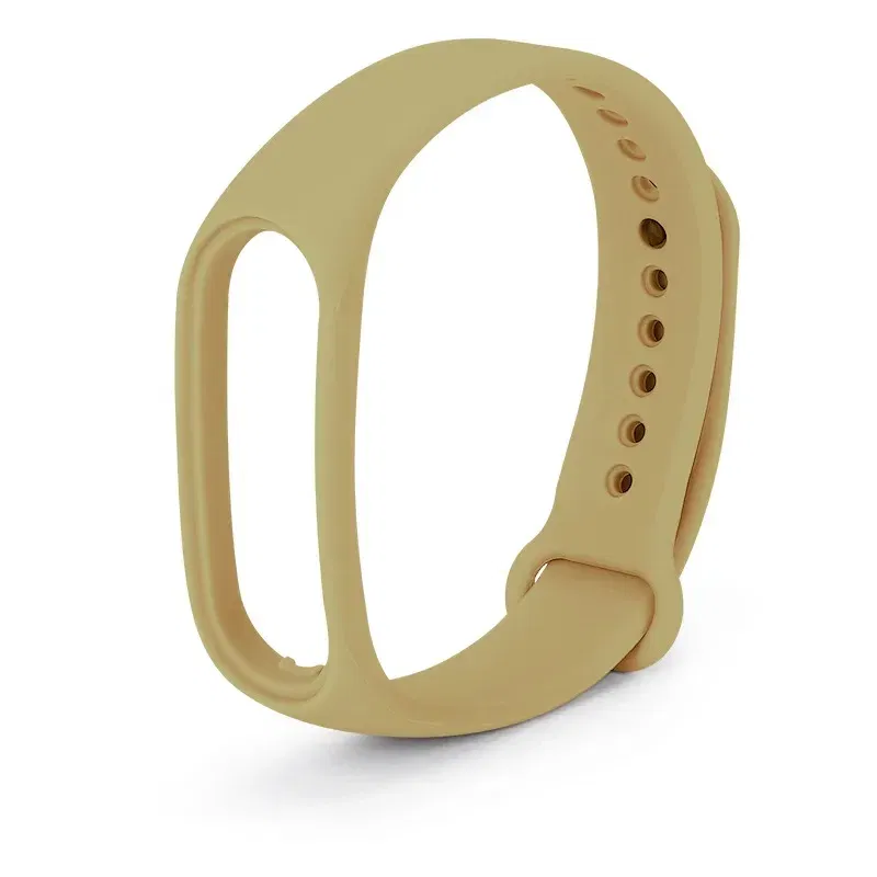 Band Color: Ivory, Band Width: 22mm, Ships From: CHINA - Silicone Watch Strap For Xiaomi Mi Band 7 6 5 4 3 Wristband Bracelet Wrist Straps MiBand 3/4 band5 band6 Smartwatch Accessories
