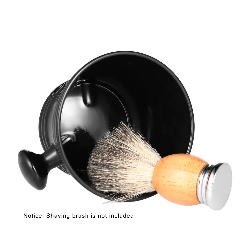 Color: Pink, Ships From: CN - Barber Cleaning Soup Cup for Razor Man's Plastic Shaving Bowl Beard Soap Bowl Durable Shaving Mug