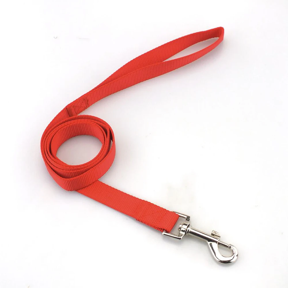 Color: GRAY, Size: S - Strong Durable Dog Training Leash Lightweight Soft Convertible Pet Traction