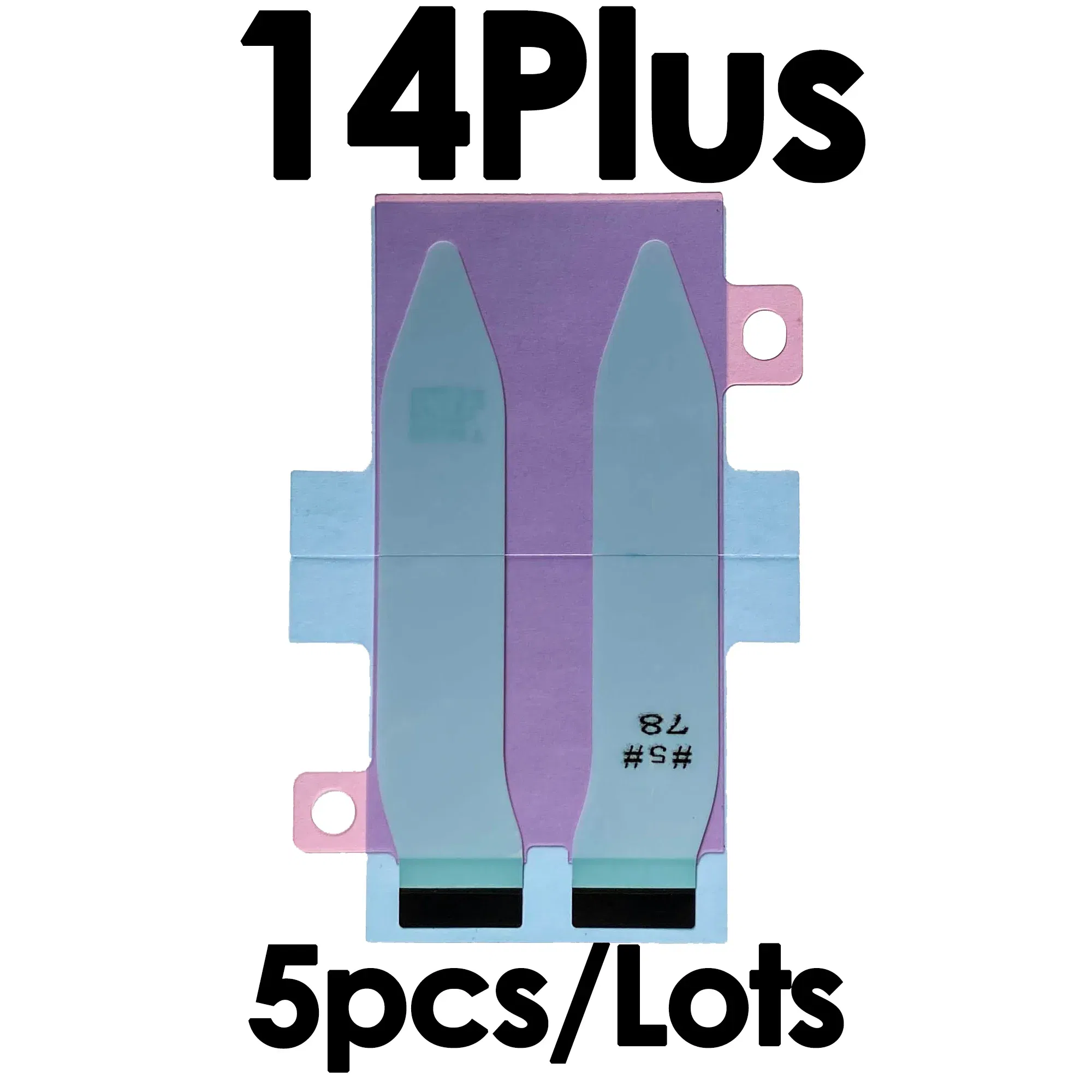 Color: Brown - 5Pcs Battery Adhesive Sticker for iPhone 13 14 15 16 Pro Max 14 Plus 11Pro 12 Mini 13Pro Battery Glue Tape Replacement Pull Tab