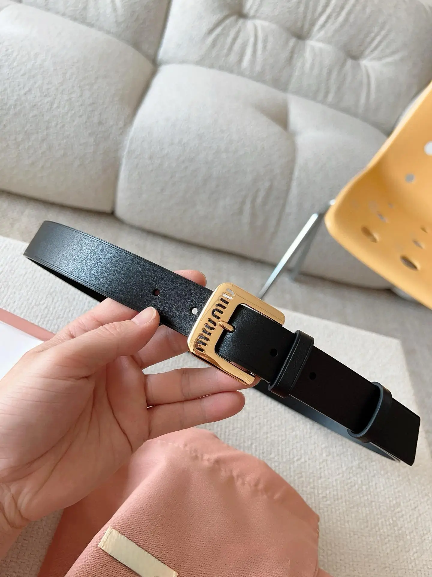 Color: black, Belt Length: 85cm - Versatile and Practical, This Luxury Belt for Women Is A Must-have Gift That Easily Complements Any Style for Casual Elegance.