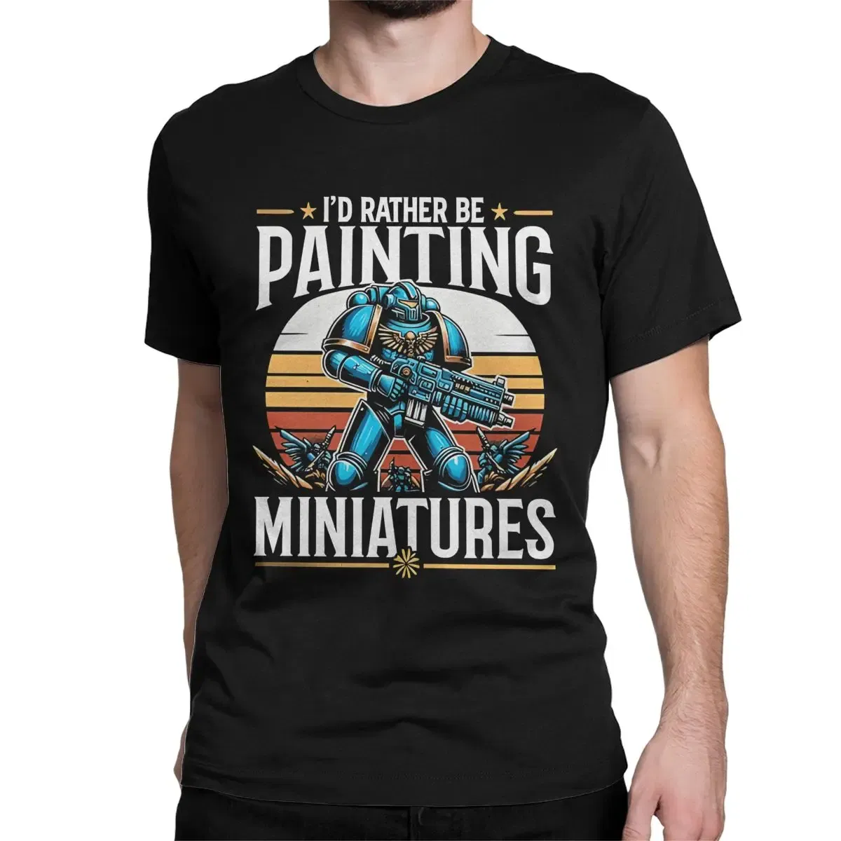 Color: Red, Size: XXXL - Awesome Adeptus Astartes T-Shirt Men Women's O Neck Pure Cotton T Shirts W-Warhammer 40k Short Sleeve Tee Shirt 6XL Tops