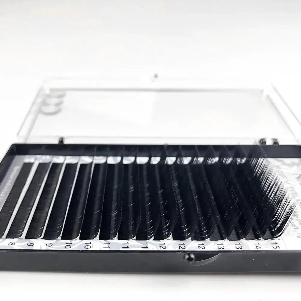 Thickness: 0.05mm, Curl: D, Length: MIX - NAGARAKU 6 Cases Classic Mix Eyelash Extension Natural Soft Supplies Synthetic Mink Individual 7-15 Mix 16 Lines High Quality