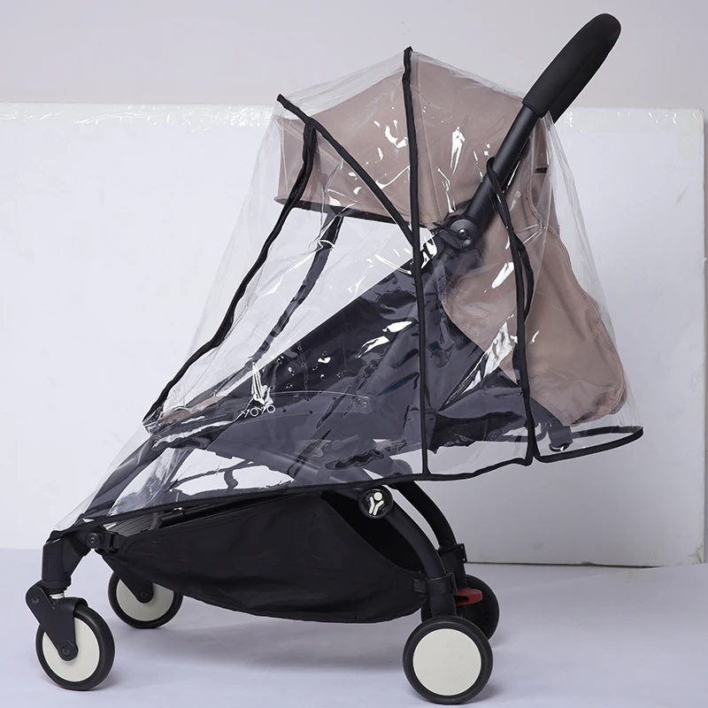 Stroller Rain Cover Safety EVA Fit YOYO/YOYO2/Yoya Baby Carrige Rain Coat Univerisal Wind Dust Proof Stroller Accessories