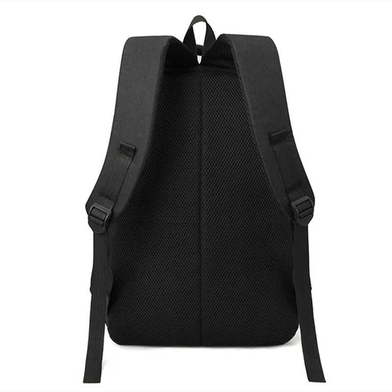 Color: black - New Large-Capacity Leisure Shoulders Backpack Outdoor Business Laptop Backpack Schoolbag