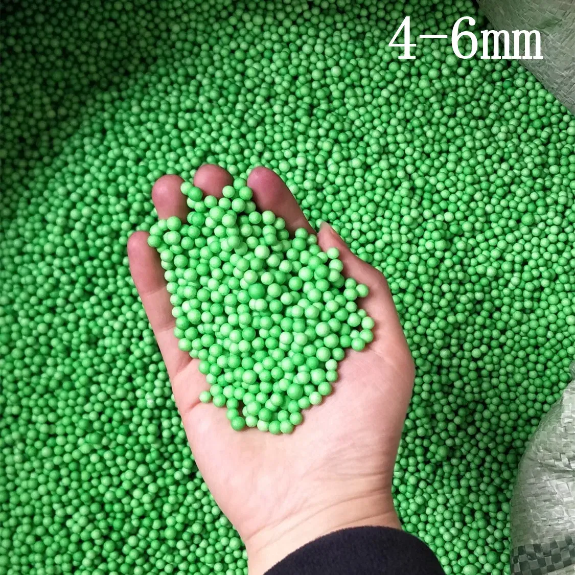Color: Sky blue, Ball Diameter: 1.5cm - 4-6mm 15g Polystyrene Styrofoam Plastic Foam Coffee Brown Chocolate Mini Beads Balls DIY craft Filler Assorted Colours