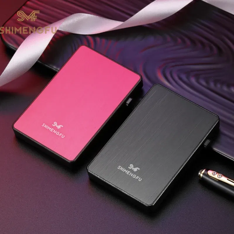 Color: Red - KEMY Anti Rfid Card Holder Mini Wallet Slim Thin Wallet For Men Women Small Magic Wallet Male Smart Purse 2020 Walet Billetera