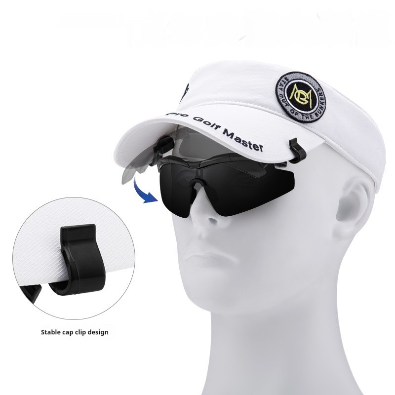 Polarized Clip Cap Sunglasses