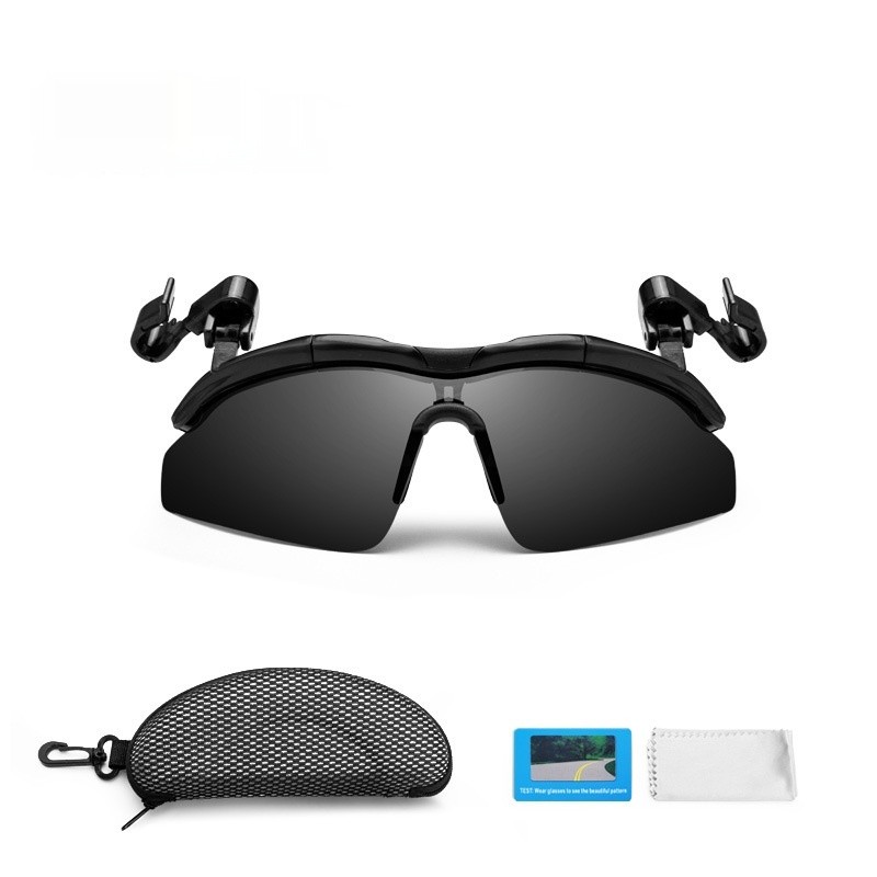 Polarized Clip Cap Sunglasses
