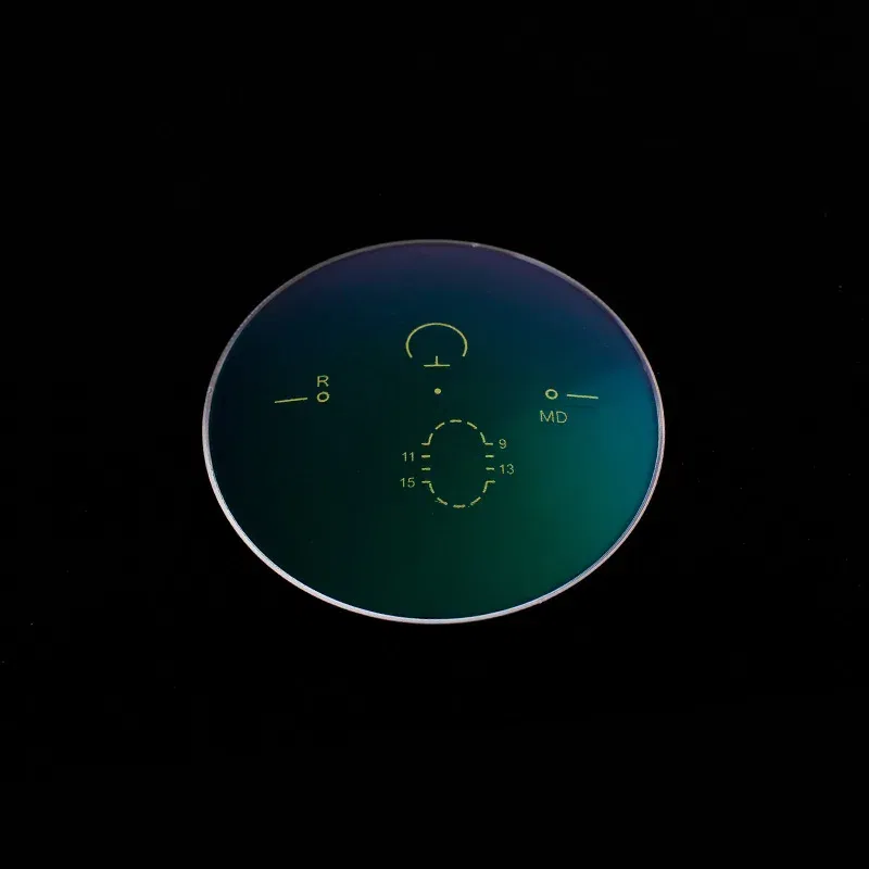 Lenses Color: green, Lens Index: 1.67 - FIRADA 1.56 1.61 1.67 1.74 HMC Anti-reflection Anti-scratch Aspherical Progressive Multi-focus Optical Prescription Glasses Lens