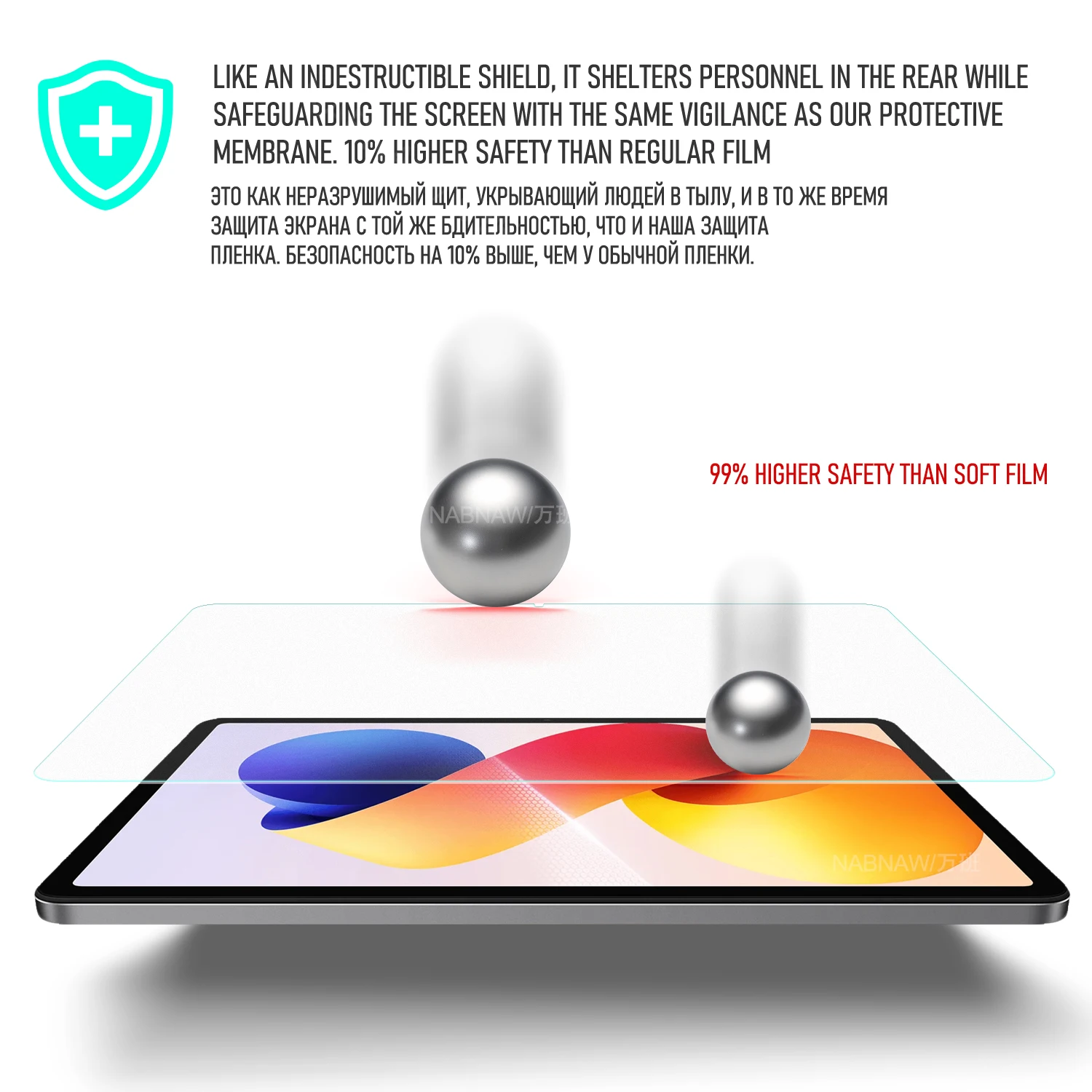 For Redmi Pad 2 Pro Full HD Tempered Glass Film Screen Protector On Xiaomi Redmi Pad 2 Pro 12.1 PC Scratch Proof Cover 2-Pack