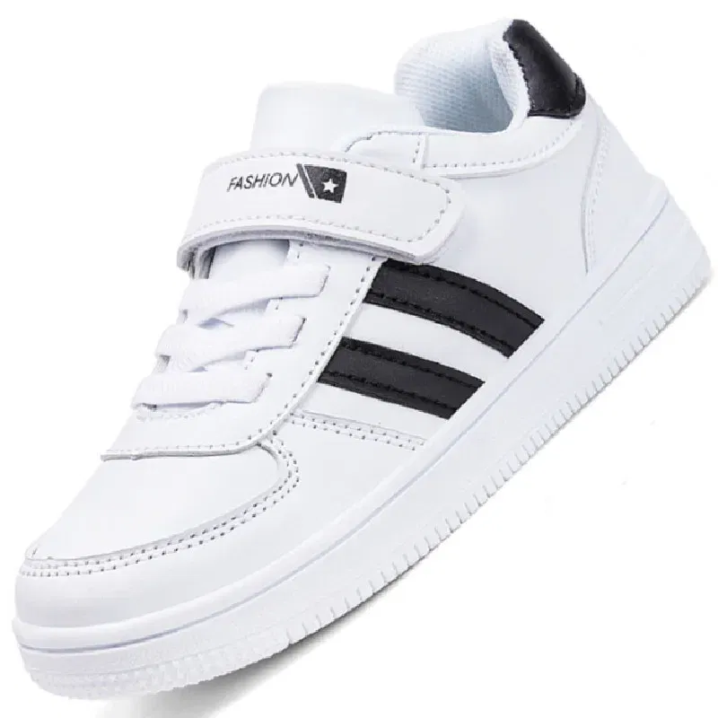 Color: Black, Shoe Size: 5.5 - Boy Kids teens Sneakers Winter Shoes Girls Sport Child Leisure Tenis Infantil Casual Warm Fashion Running basket fille 28-39