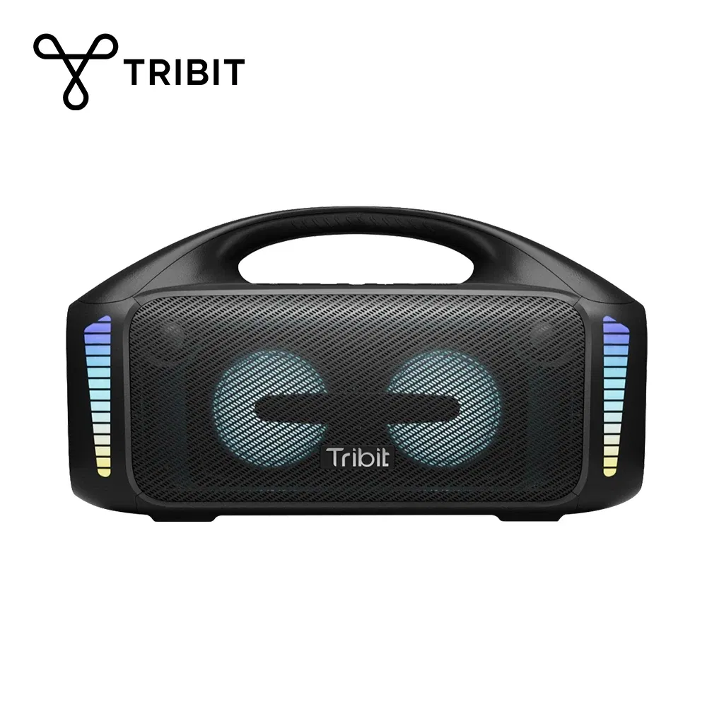 Color: silver, Ships From: CHINA - New! Tribit Portable Bluetooth Speaker 90W StormBox Blast Outdoor Wireless Speaker IPX7 Waterproof Party Camping Speaker 30H