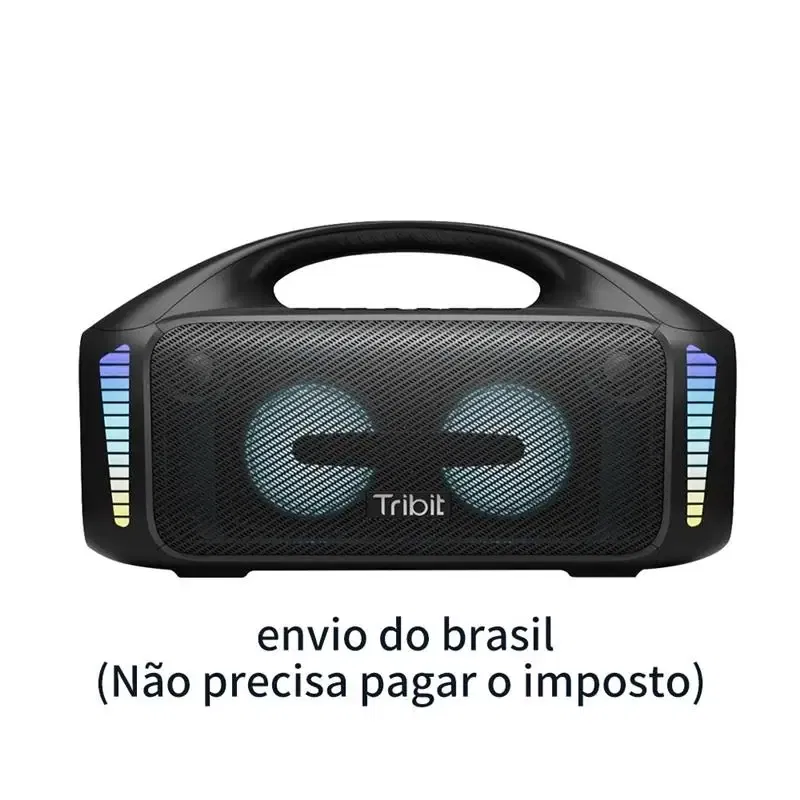 Color: silver, Ships From: CHINA - New! Tribit Portable Bluetooth Speaker 90W StormBox Blast Outdoor Wireless Speaker IPX7 Waterproof Party Camping Speaker 30H
