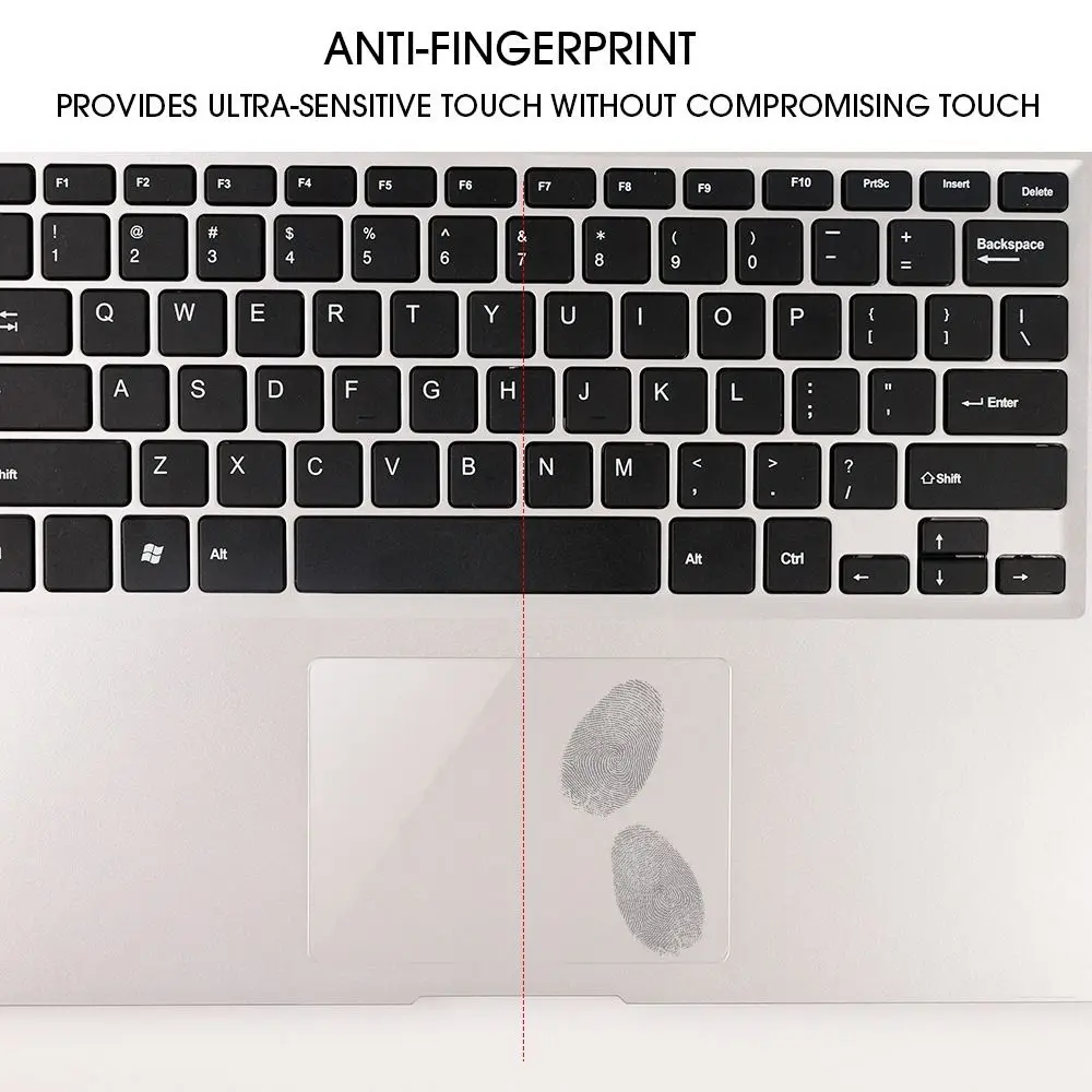 Color: Red - Laptop Touchpad Protective Film Sticker Anti Scratch Clear Protector For Apple MacBook 13 14 15 16 inch Touch Bar Air Pro 2023