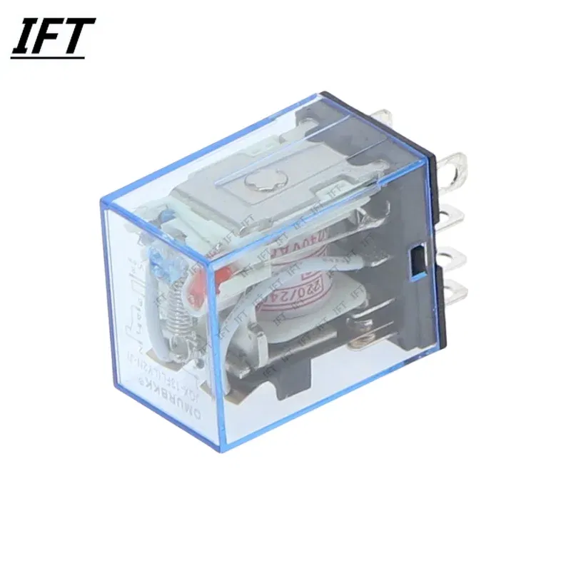Size: XL - 1Pc LY2NJ HH62P HHC68A-2Z Electronic Micro Mini Electromagnetic Relay 10A 8PIN Coil DPDT DC12V,24V AC110V 220V Hot